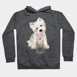 Pawfect Westie Love Hoodie